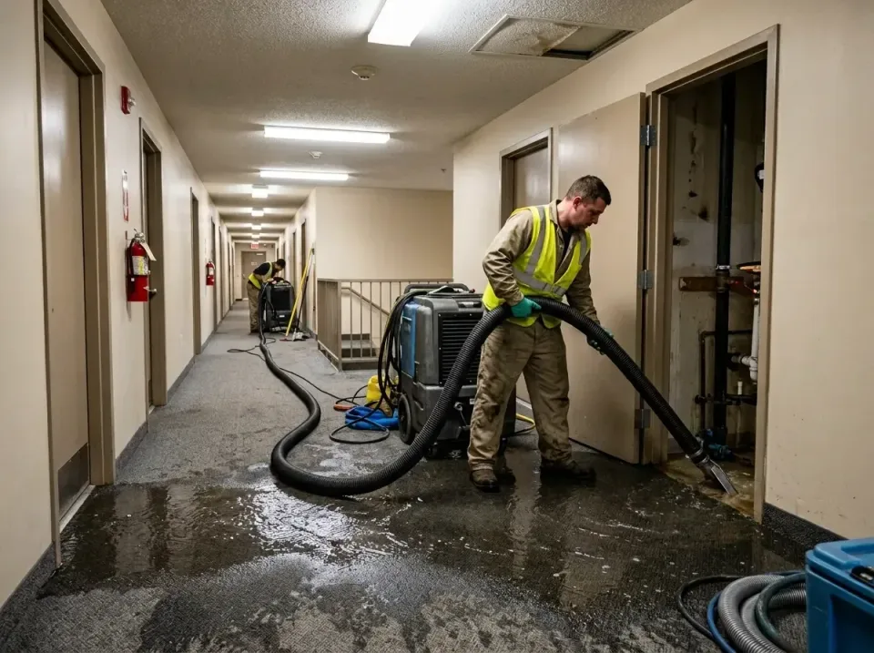 multi-unit-apartment-hallway-f-005 — frequently asked questions, Emergency Burst Pipe Water Extraction & Removal in Wichita…